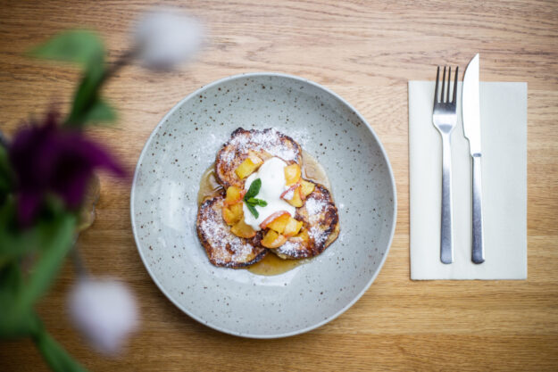 Sýrové lívance s jemnou chutí