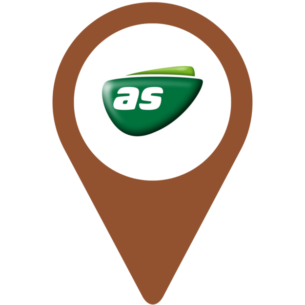 Pin na mapě A+S