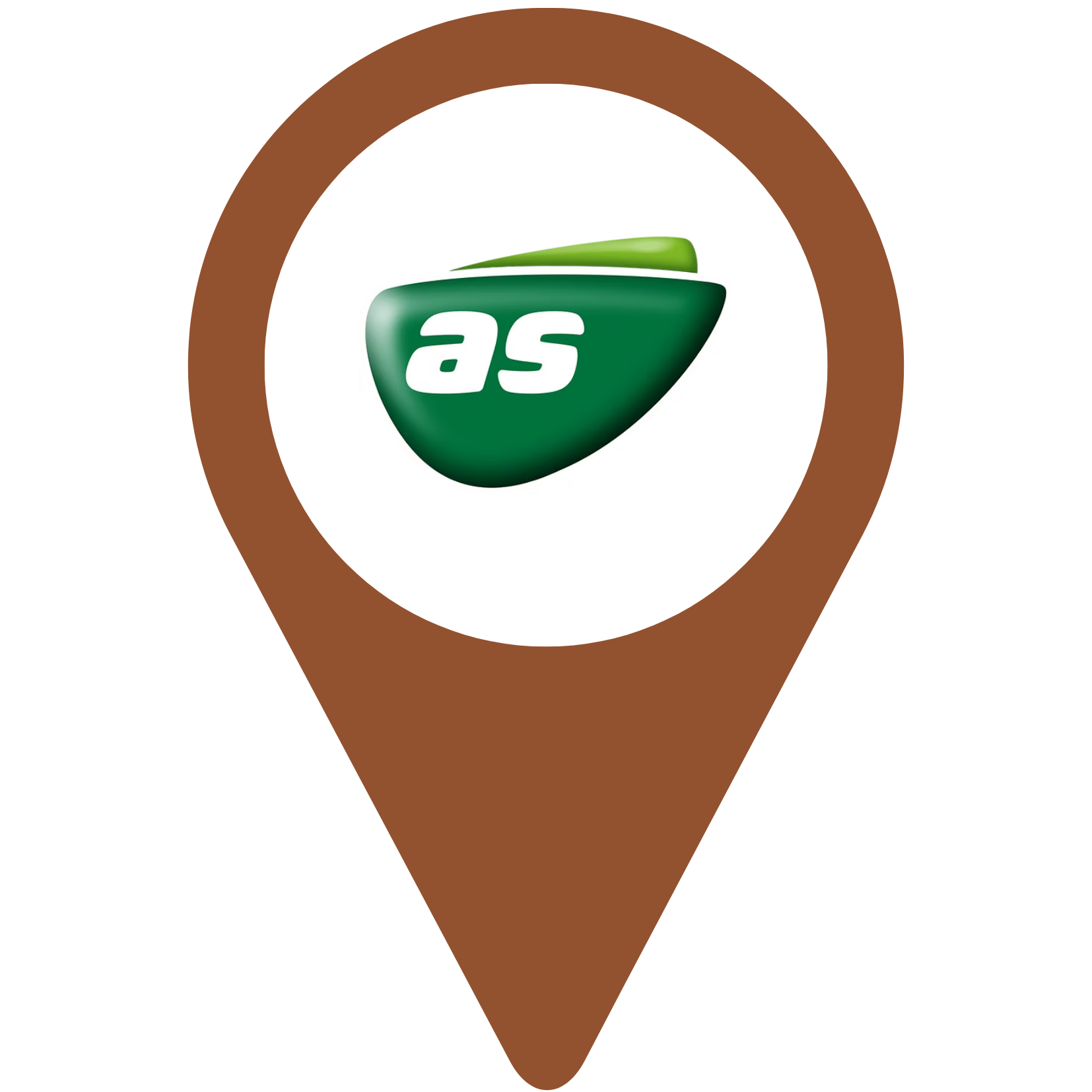 Pin na mapě A+S