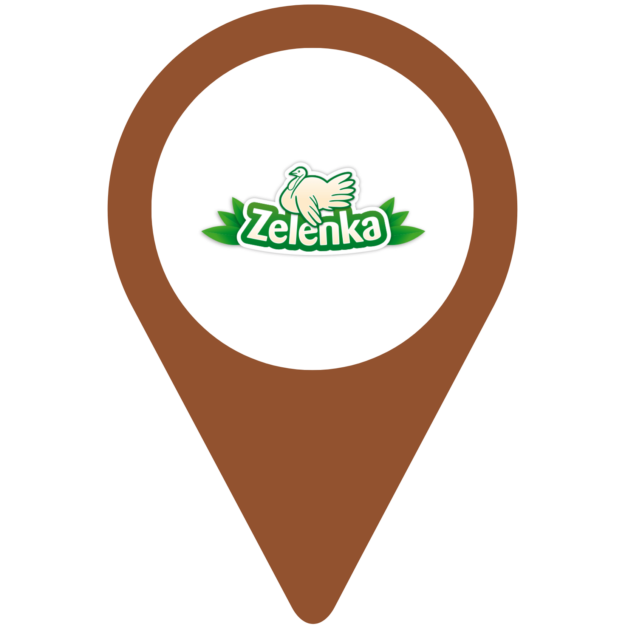 Pin na mapě Zelenka