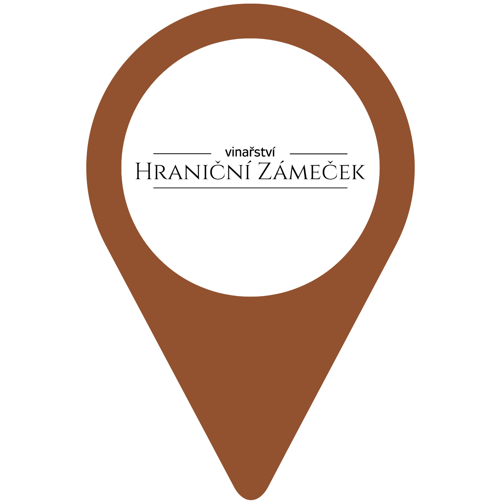 Pin na mapě Vinařství Hraniční zámeček
