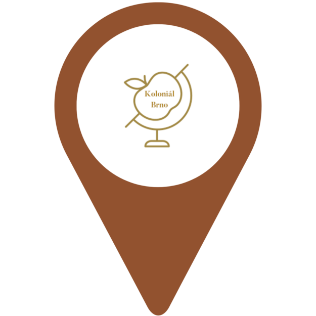Pin na mapě Koloniál Brno