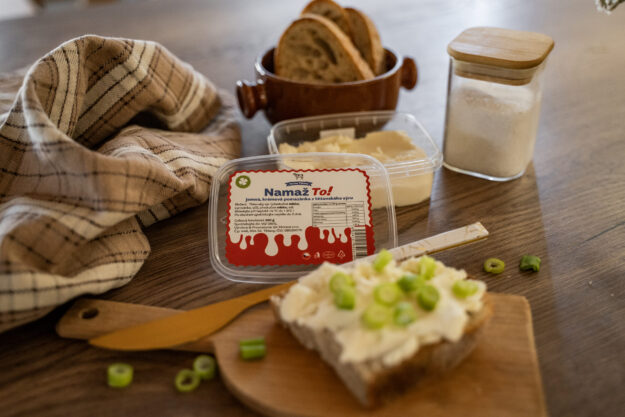 Jemná krémová pomazánka z Farmy Těšany