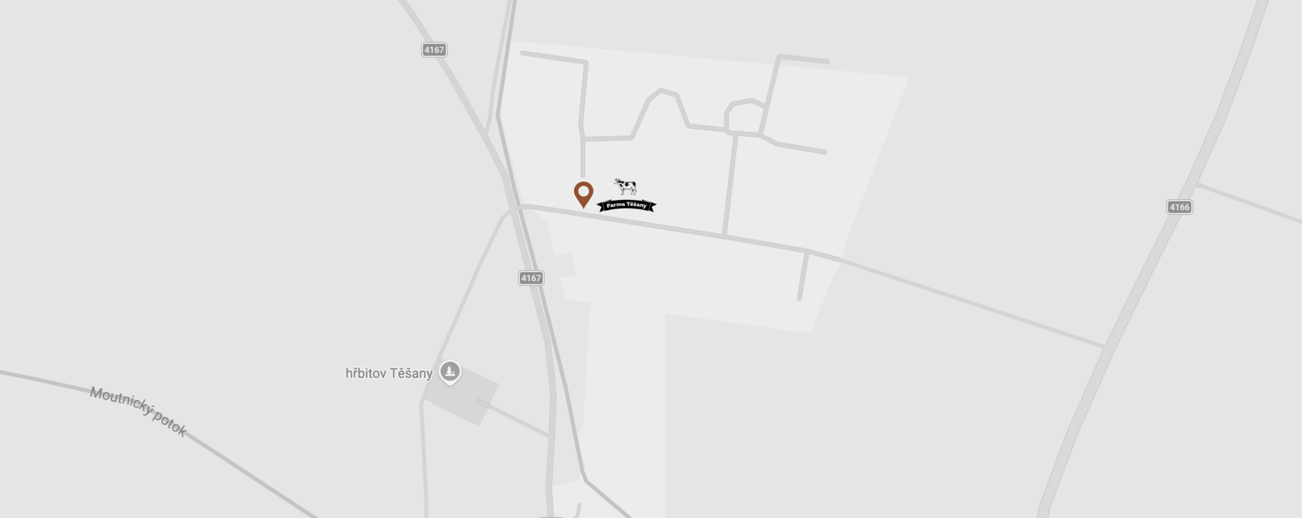Mapa Farmy Těšany